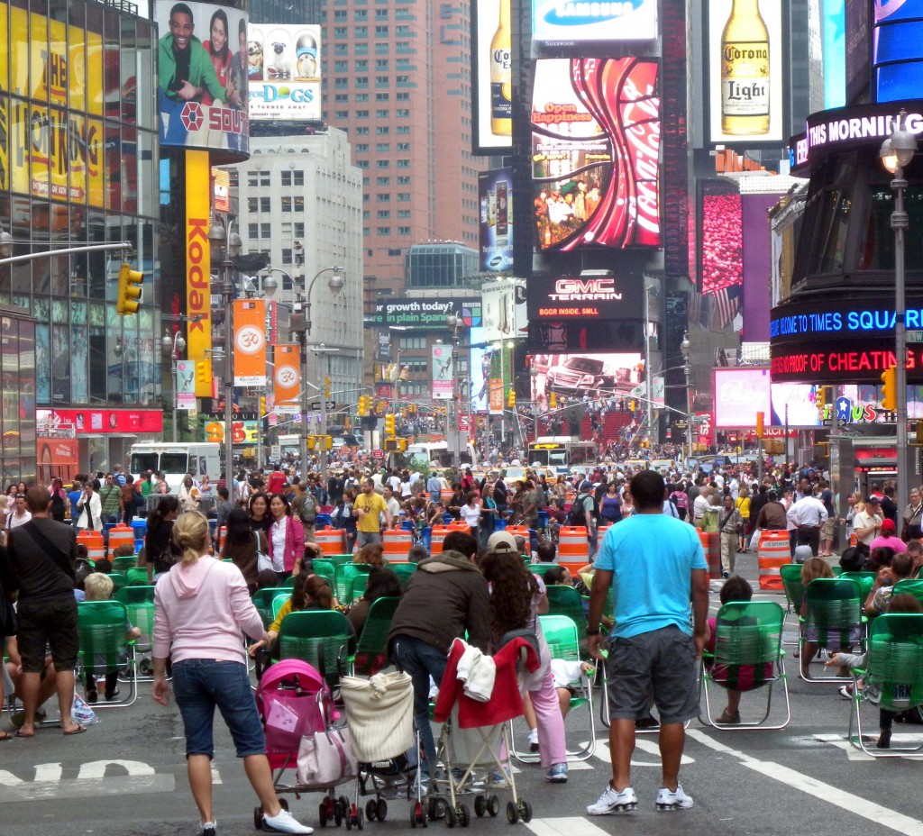 New York served 54.3 million tourists in 2013. Photo: Wikipedia.