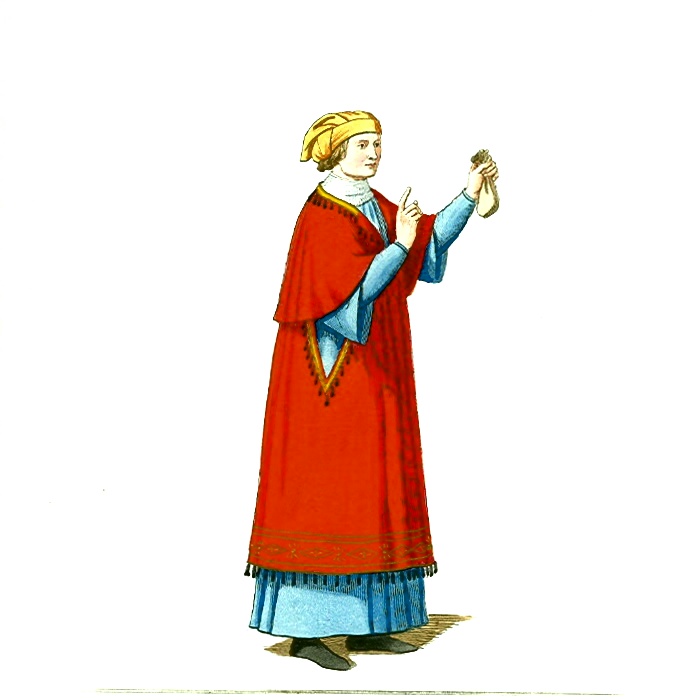 Illustration of medieval dressing. Source: Wikipedia.