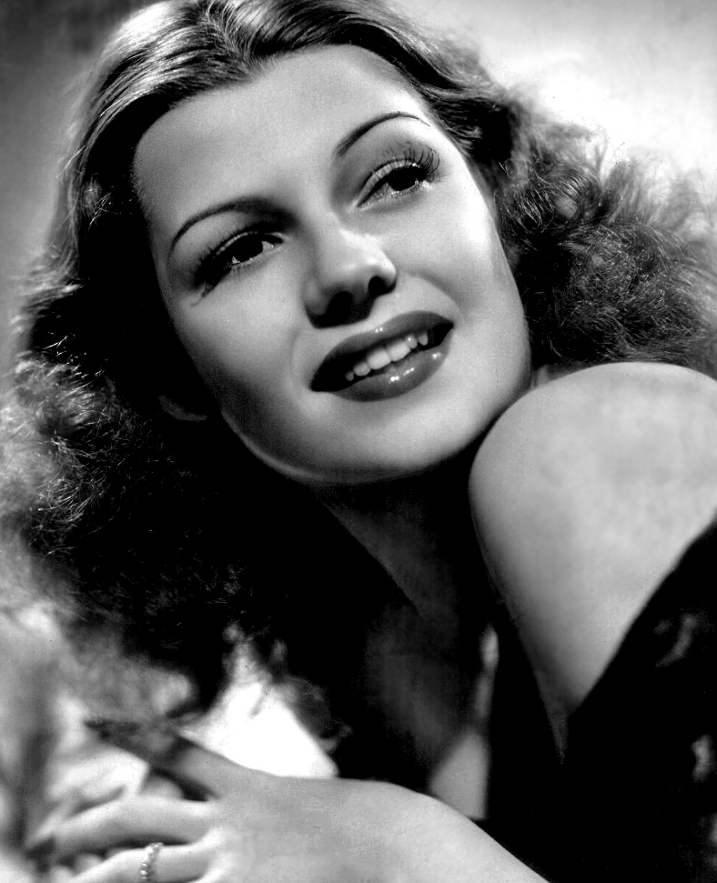 Rita Hayworth publicity photo, 1940. Image: Wikipedia.