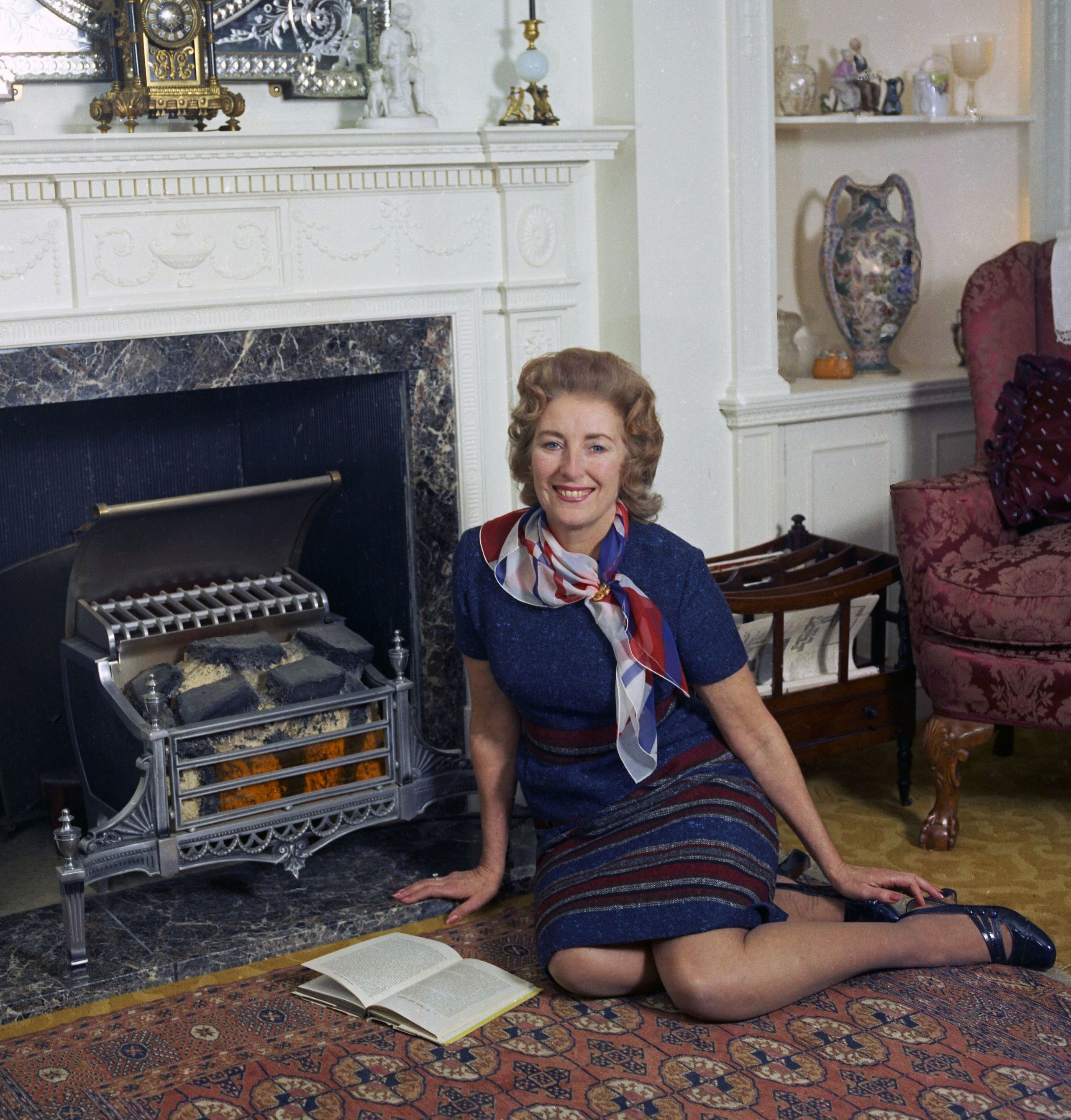 Dame Vera Lynn, "at home in Sussex." Date unknown. Image Wikipedia.