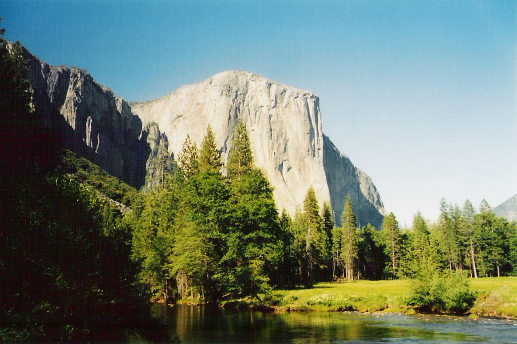 El Capitan, Yosemite National Park, USA. Photo: Wikipedia. 