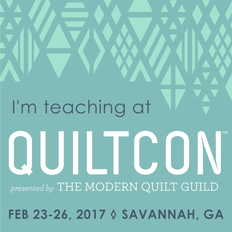 Greetings from Savannah! Image: Modern Quilt Guild