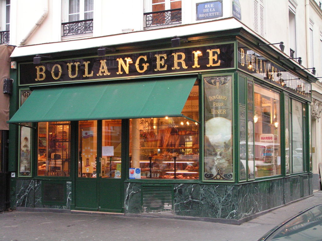 Don't you just want to live inside a great Paris bakery? Like, inside an actual pastry? Me, I call the almond croissant. Image: Wikipedia.