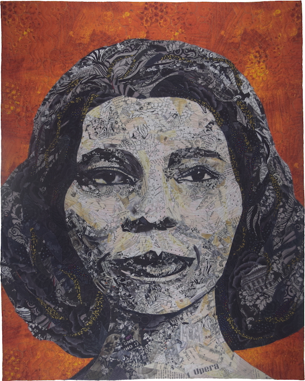 "Marian Anderson" by Margaret Williams, one of the many terrific pieces in the show. Image courtesy Susanne Jones.