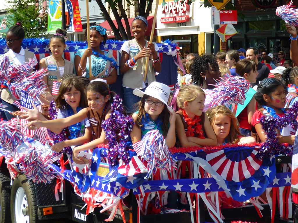 Fourth of July Parade, Capitol Hill, Washington, D.C., 2014. Photo: Mike Licht via Wikipedia.