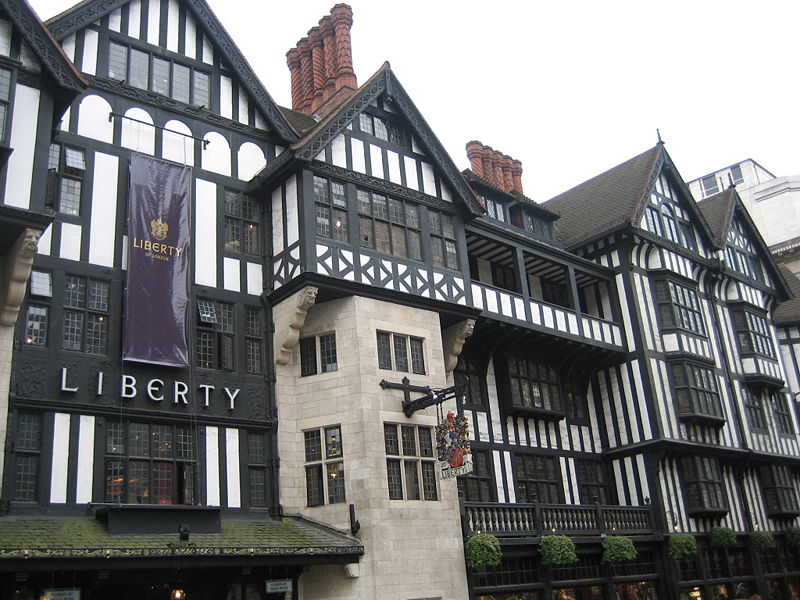 I will blog from INSIDE the Liberty department store! This, I solemnly swear! Image: Wikipedia.