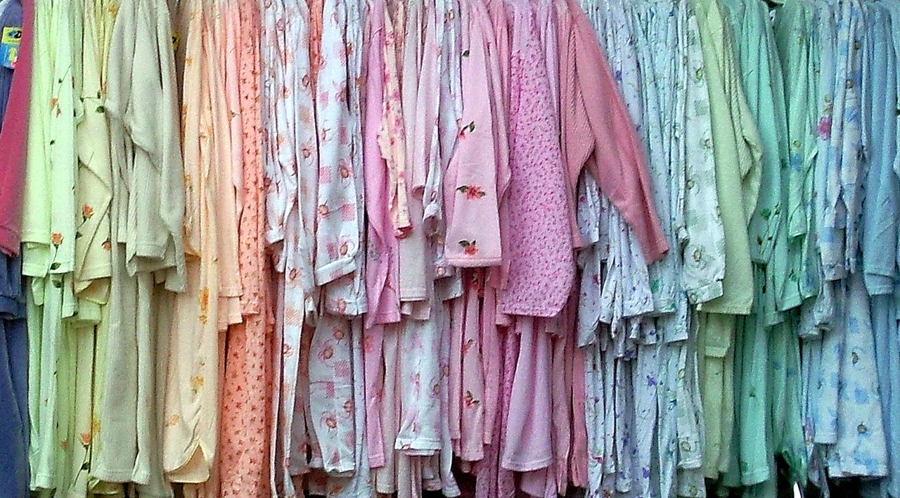 I haven't gone for pastel flannel pajamas ... yet. Photo: Erich Ferdinand via Wikipedia.